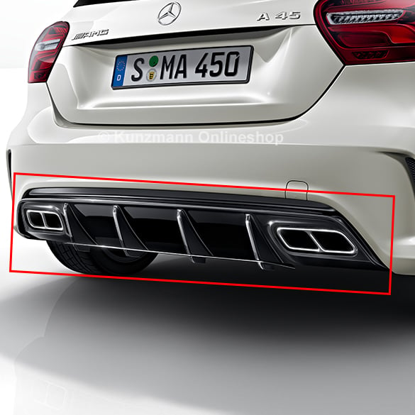 A45 AMG Heckdiffusor A Klasse W176 Facelift Original W176 Facelift