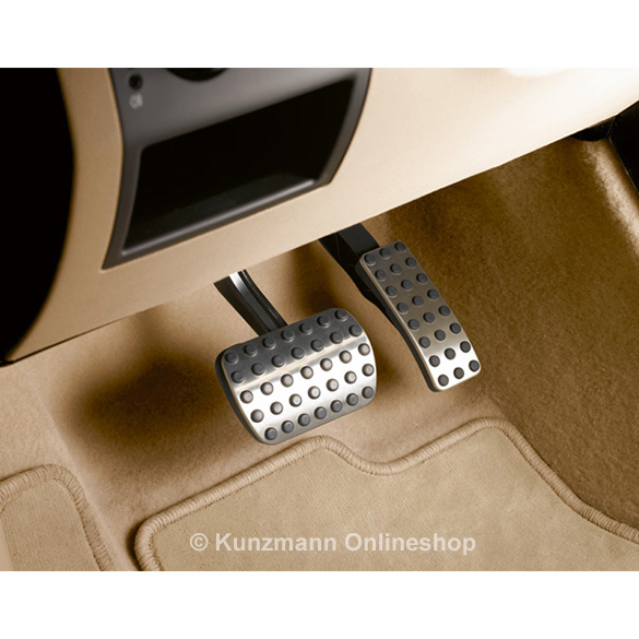Mercedes benz stainless steel pedal covers #4