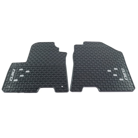 Rubber Floor Mats Kia E Niro De Black Piece Set Genuine Kia Q Ade