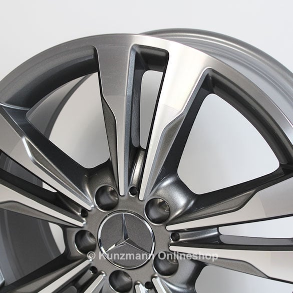 Mercedes double spoke wheel #7