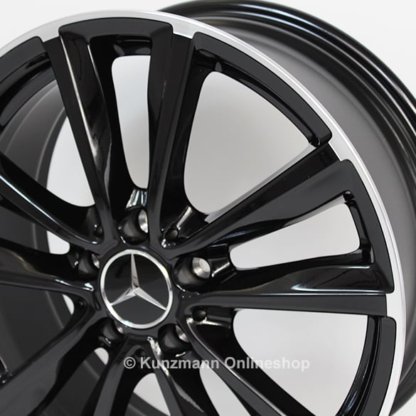 18 Inch mercedes benz wheels rims black #5