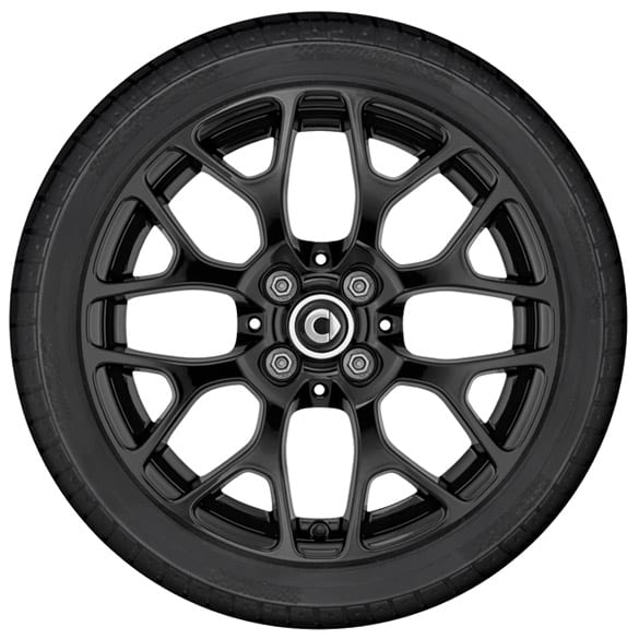 Snow Wheels 16 Inch Genuine Smart 453 Black Fortwo Forfour