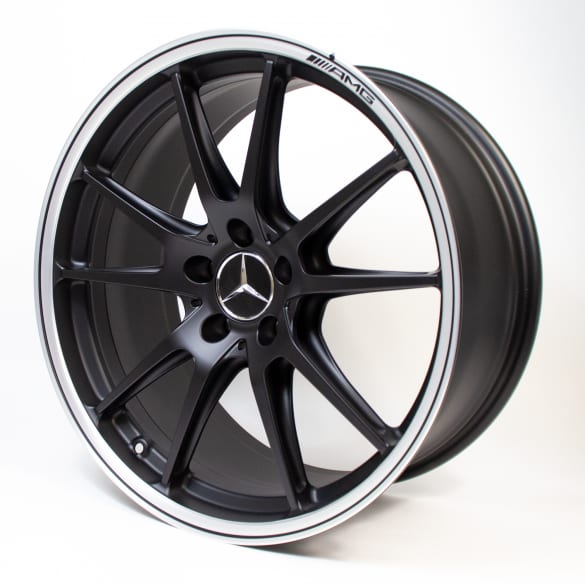 C Amg Inch Forged Rims C Class Black Matte Genuine