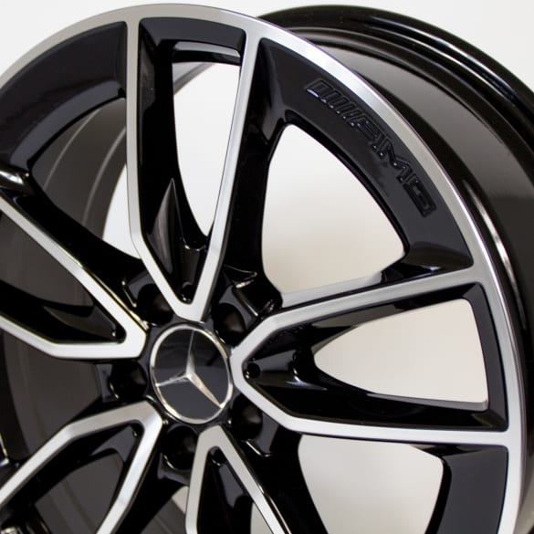 C Amg Inch Double Spoke Rims Mercedes Benz C Class W