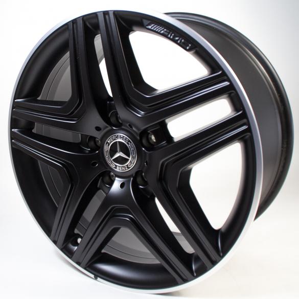 G Amg Inch Light Alloy Wheels Twin Spoke Black G Wagon