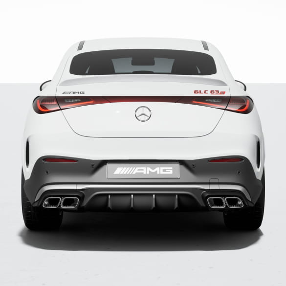 Amg Rear Diffusor Glc C Coupe Incl Amg Exhaust Tips Genuine