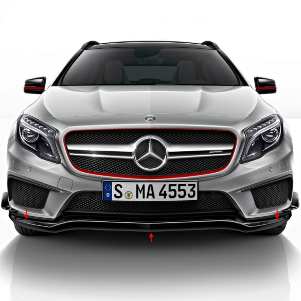 Gla Amg Aero Front Spoiler Gla X Genuine Mercedes Benz Gla