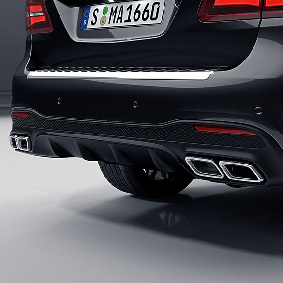 Gls Amg Exhaust Tips Diffusor Gls Suv X Facelift Genuine Mercedes