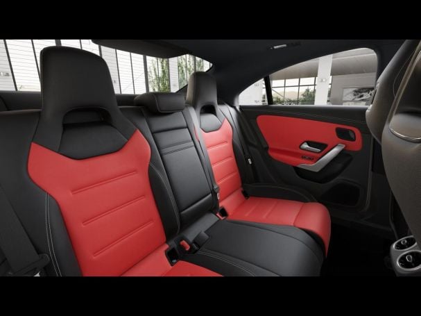 Mercedes-Benz CLA 250 4M Coupé AMG Panorama Leder rot-schwarz Mercedes-Benz CLA 250 4M Coupé AMG Panorama Leder rot-schwarz