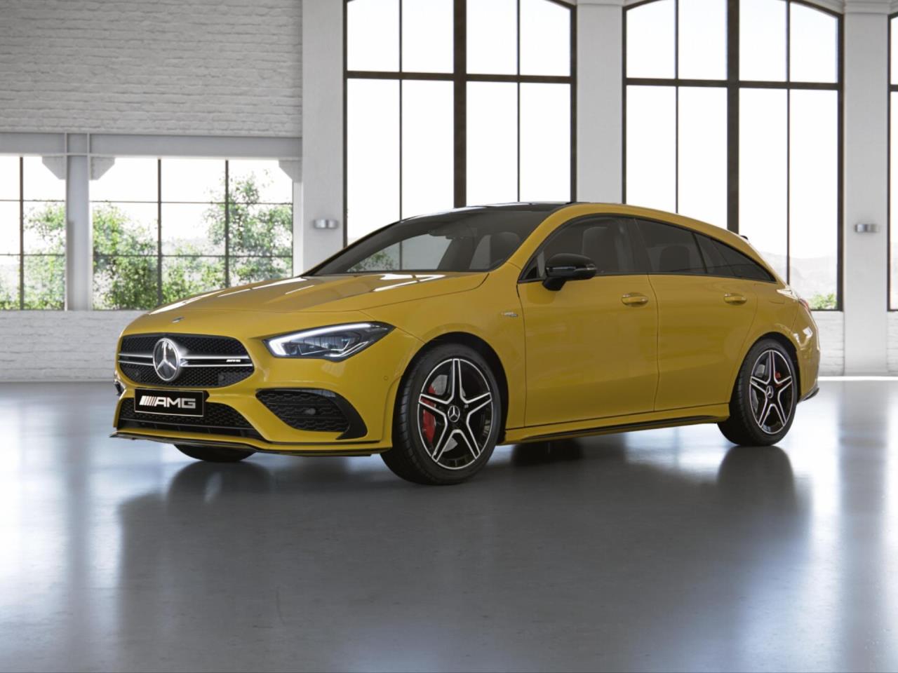 Mercedes-Benz CLA CLA 35 AMG 4M SB Kombi sonnengelb