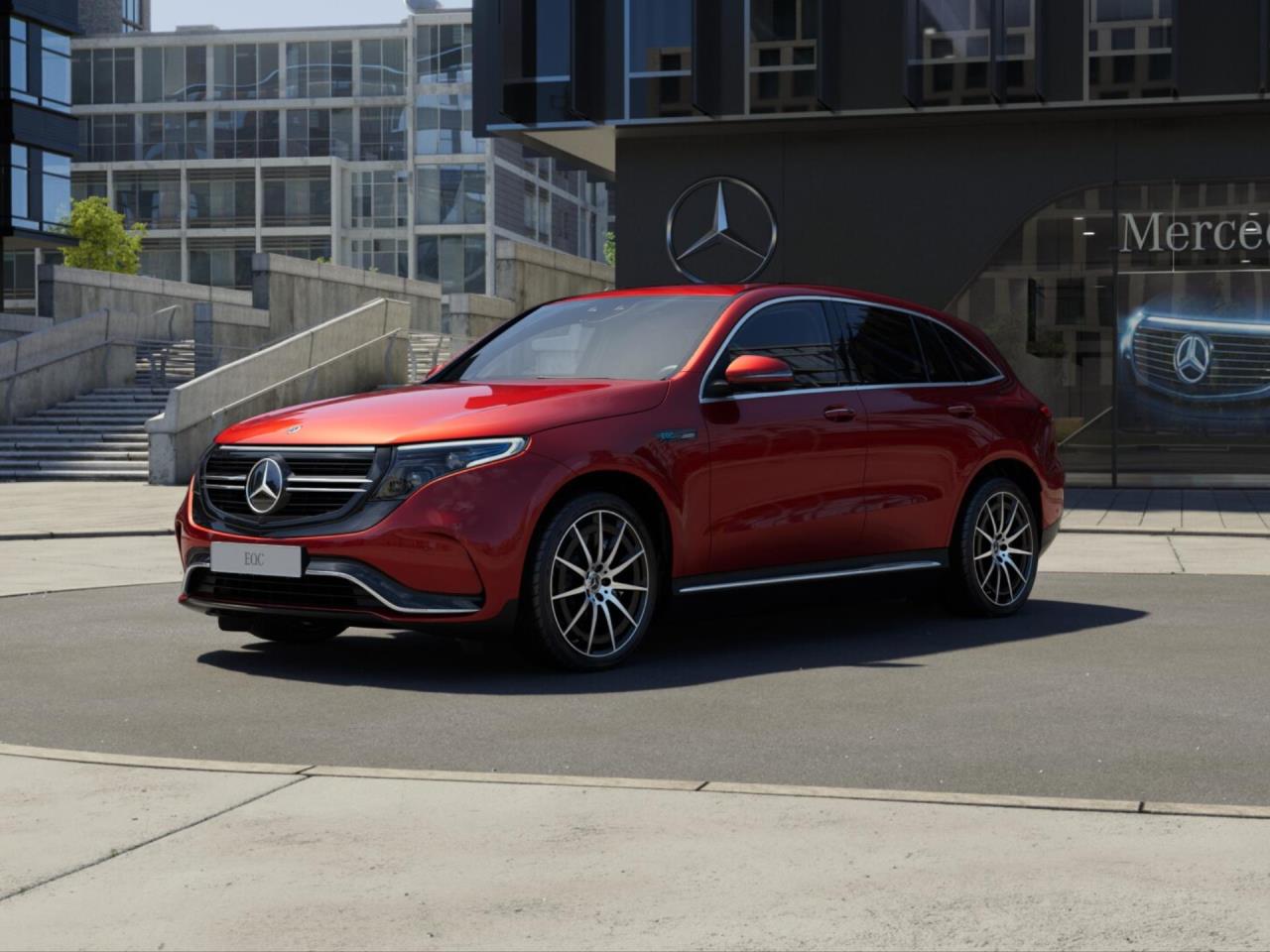 Mercedes-Benz EQC 400 4M AMG Schiebedach Distronic AHK HeadUp