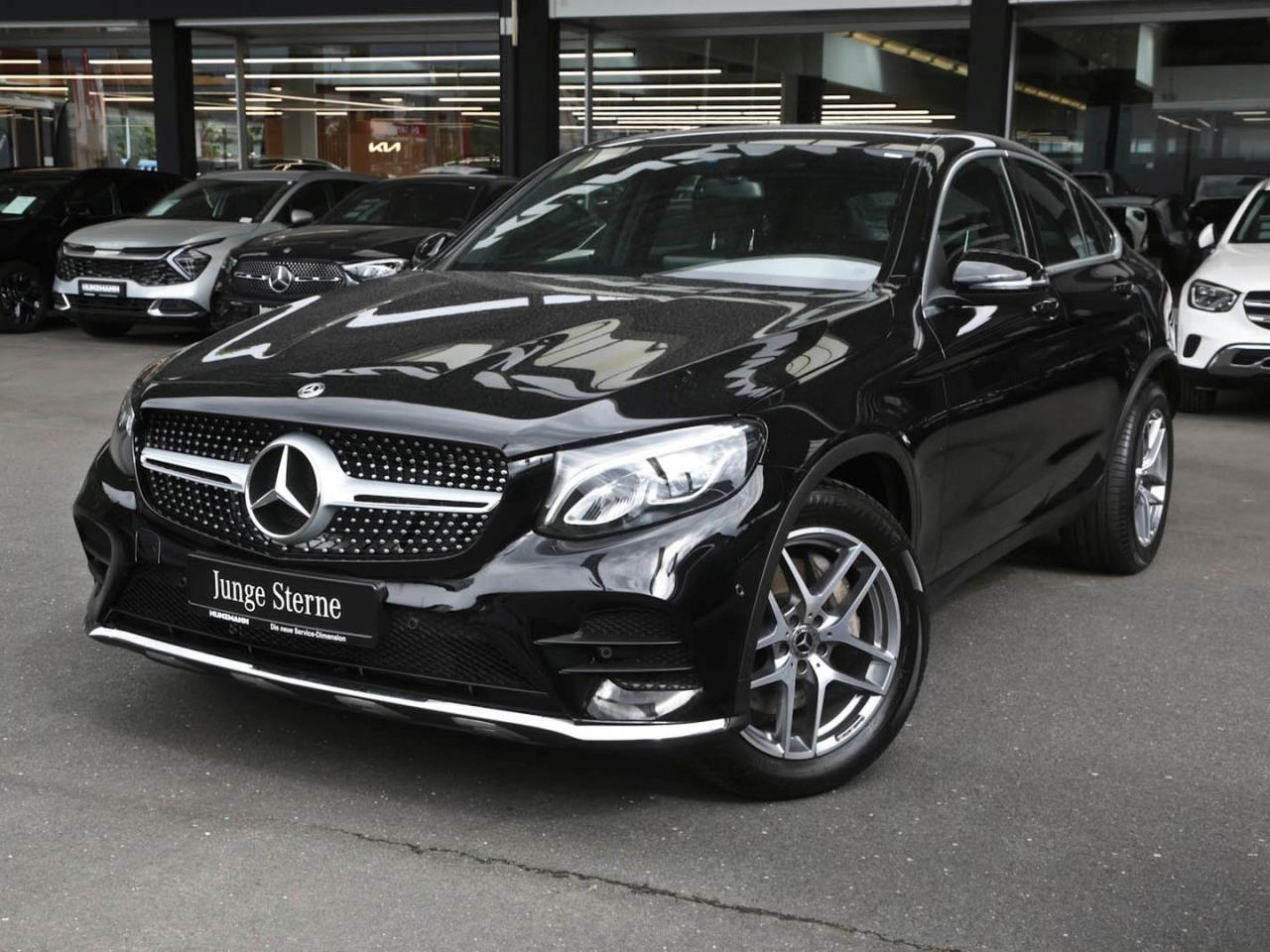 Mercedes-Benz GLC GLC 350 d 4M Coupé Coupé schwarz