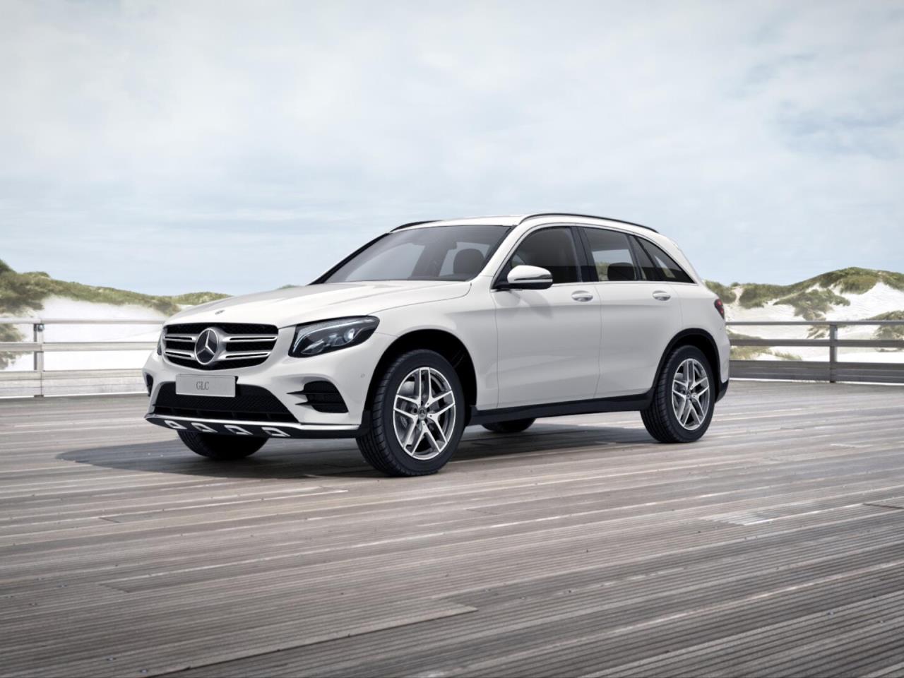 Mercedes-Benz GLC GLC 300 4M Geländewagen / SUV polarweiss