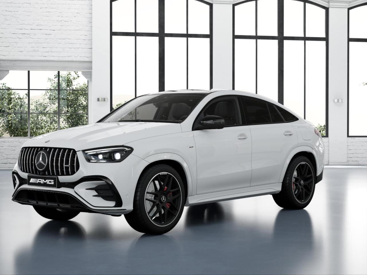 Mercedes-Benz GLE Mercedes-AMG GLE 53 HYBRID 4MATIC+ Coupé Coupé polarweiss