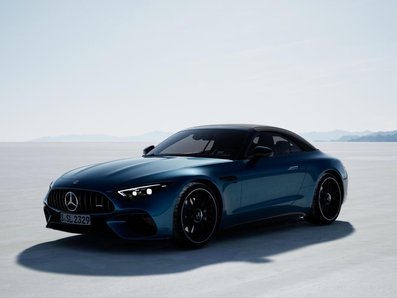 Mercedes-Benz SL SL 43 AMG Cabrio / Roadster hyperblau