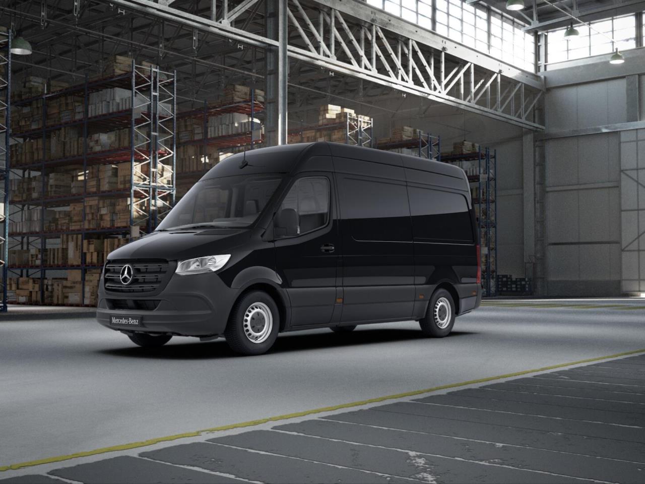 Mercedes-Benz Sprinter Sprinter 317 CDI Kasten Transporter tiefschwarz