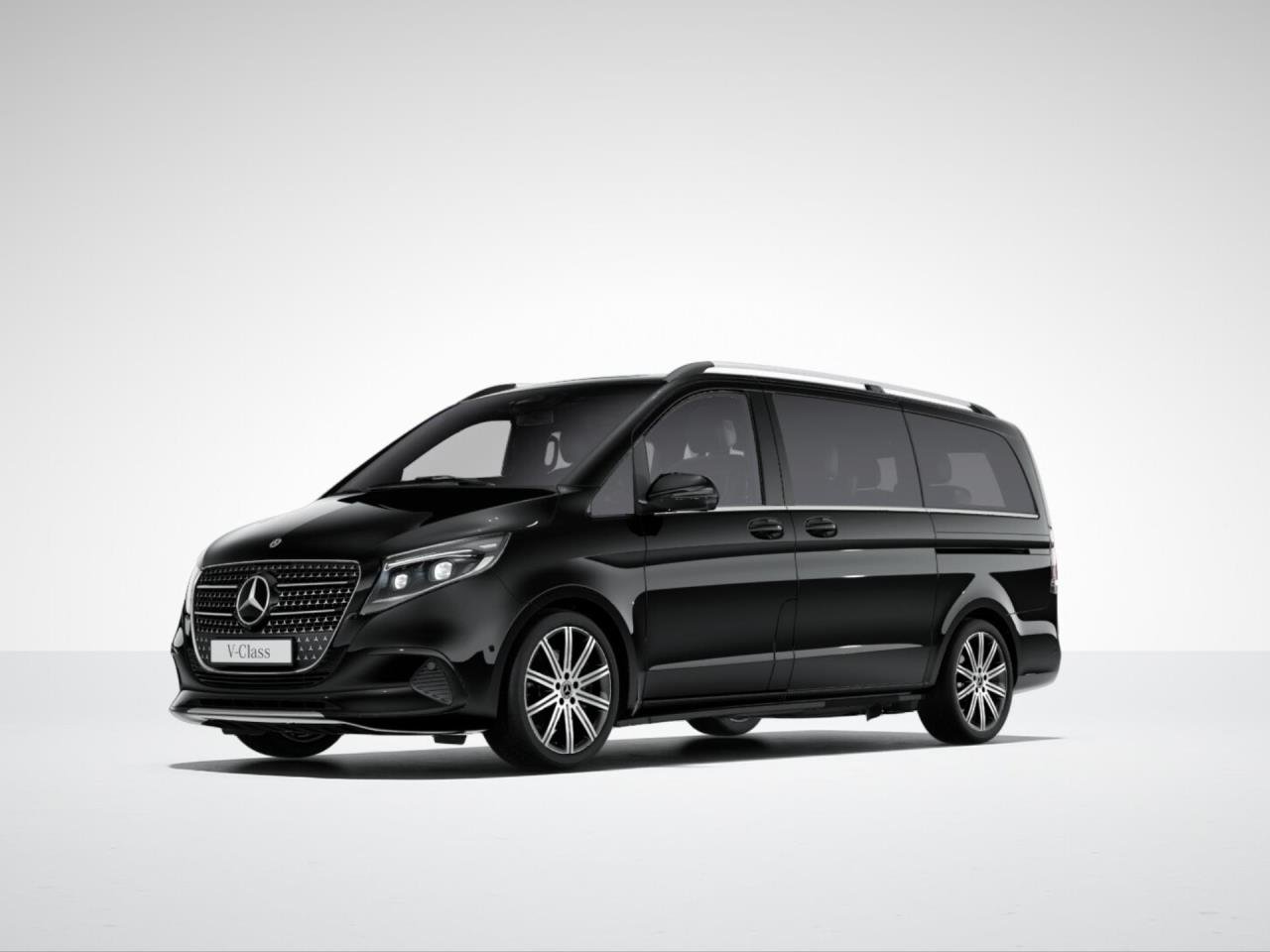 Mercedes-Benz V-Klasse V 300 d 4M Avantgarde lang  Van / Kleinbus obsidianschwarz