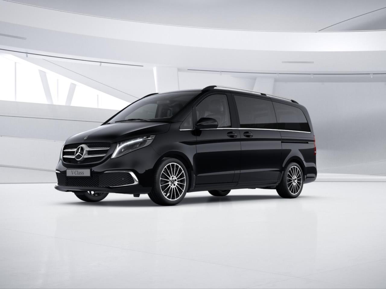 Mercedes-Benz V-Klasse V 300 d 4M Exclusive Edition lang Van / Kleinbus obsidianschwarz