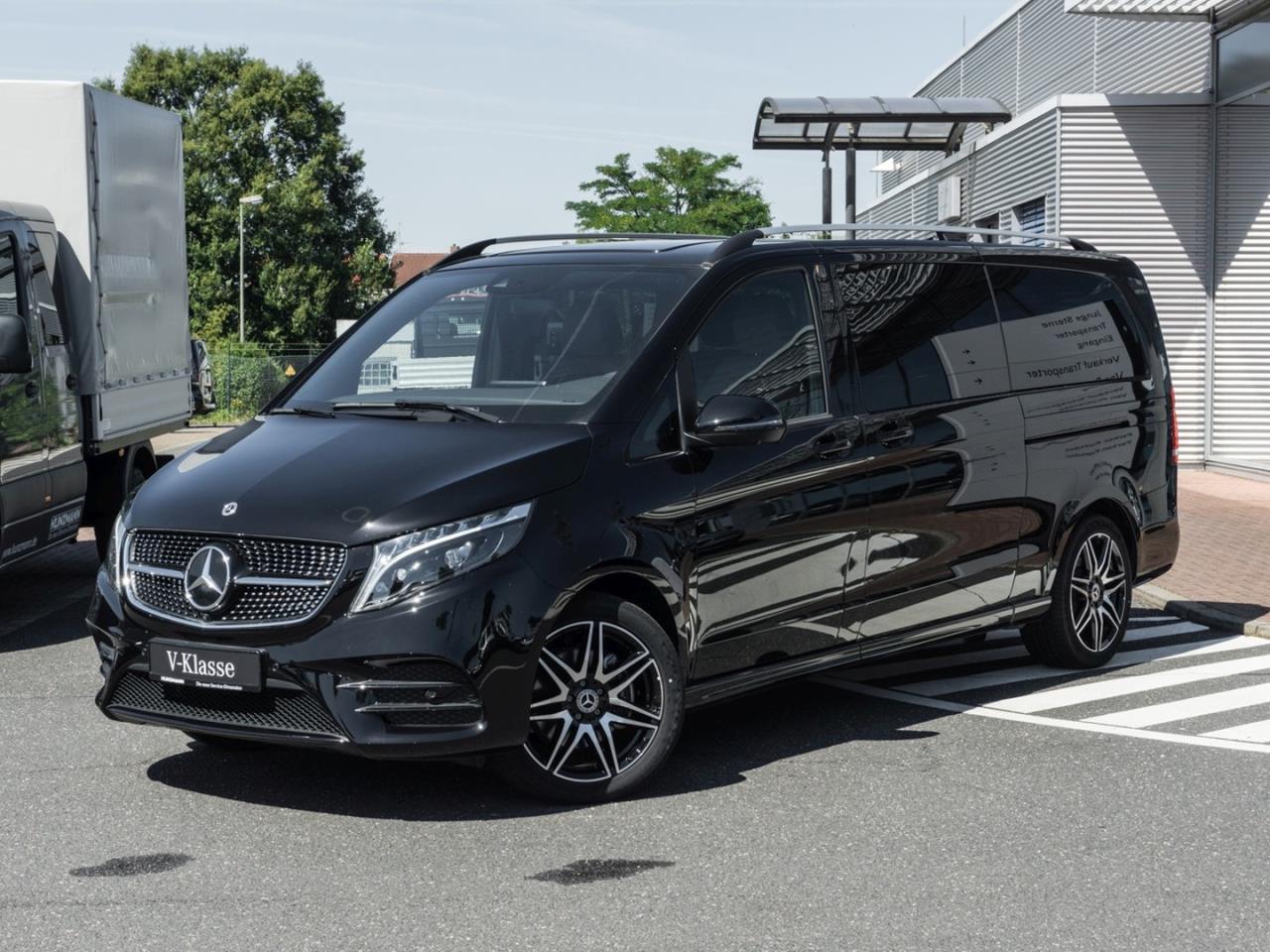 Mercedes-Benz V-Klasse V 300d 4M Avantgarde extralang Van / Kleinbus obsidianschwarz