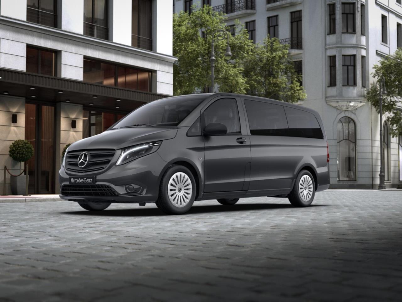 Mercedes-Benz Vito Vito 114 CDI Tourer Pro lang Van / Kleinbus graphitgrau