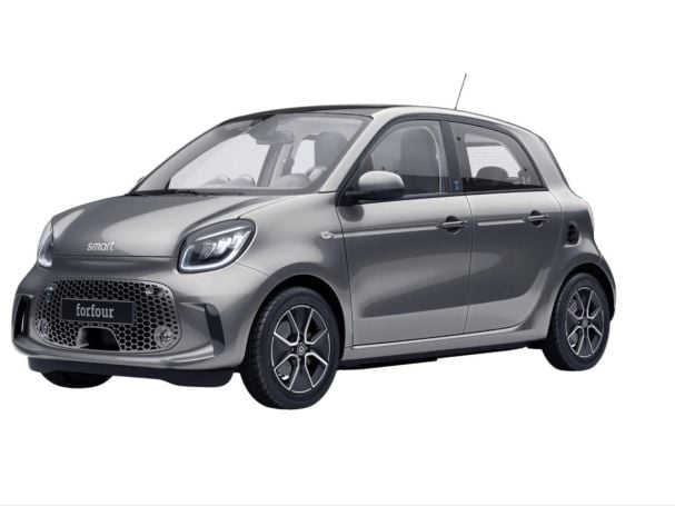 SMART EQ forfour exclusive Panoramadach 22kw Kamera