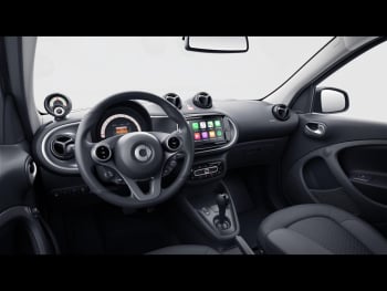 SMART EQ forfour exclusive Panoramadach 22kw Kamera