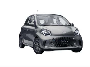 SMART EQ forfour exclusive Panoramadach 22kw Kamera