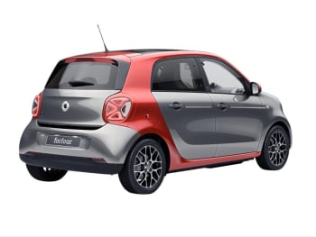 SMART EQ forfour pulse exclusive Panorama Kamera