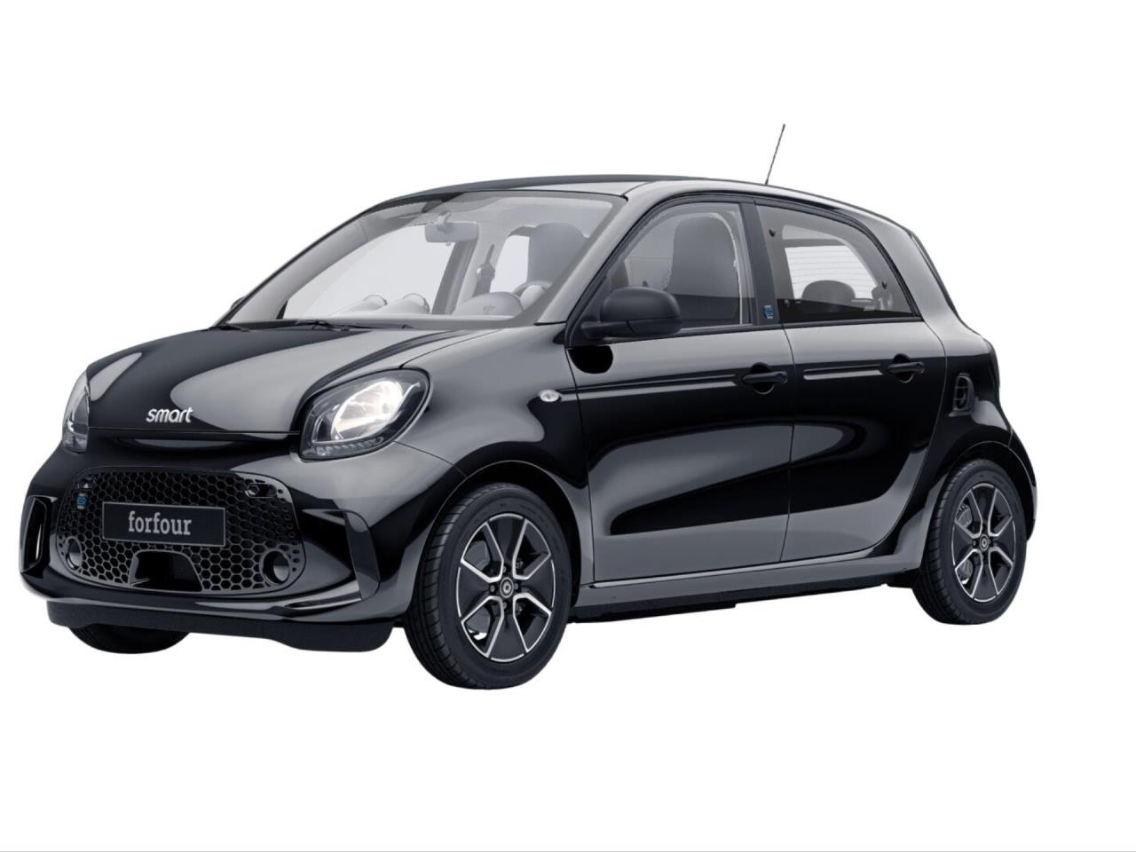 smart forfour EQ forfour Limousine schwarz