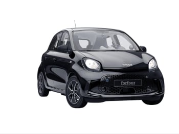 SMART EQ forfour Plus-paket Cool&Audio Volldach 15''LMR