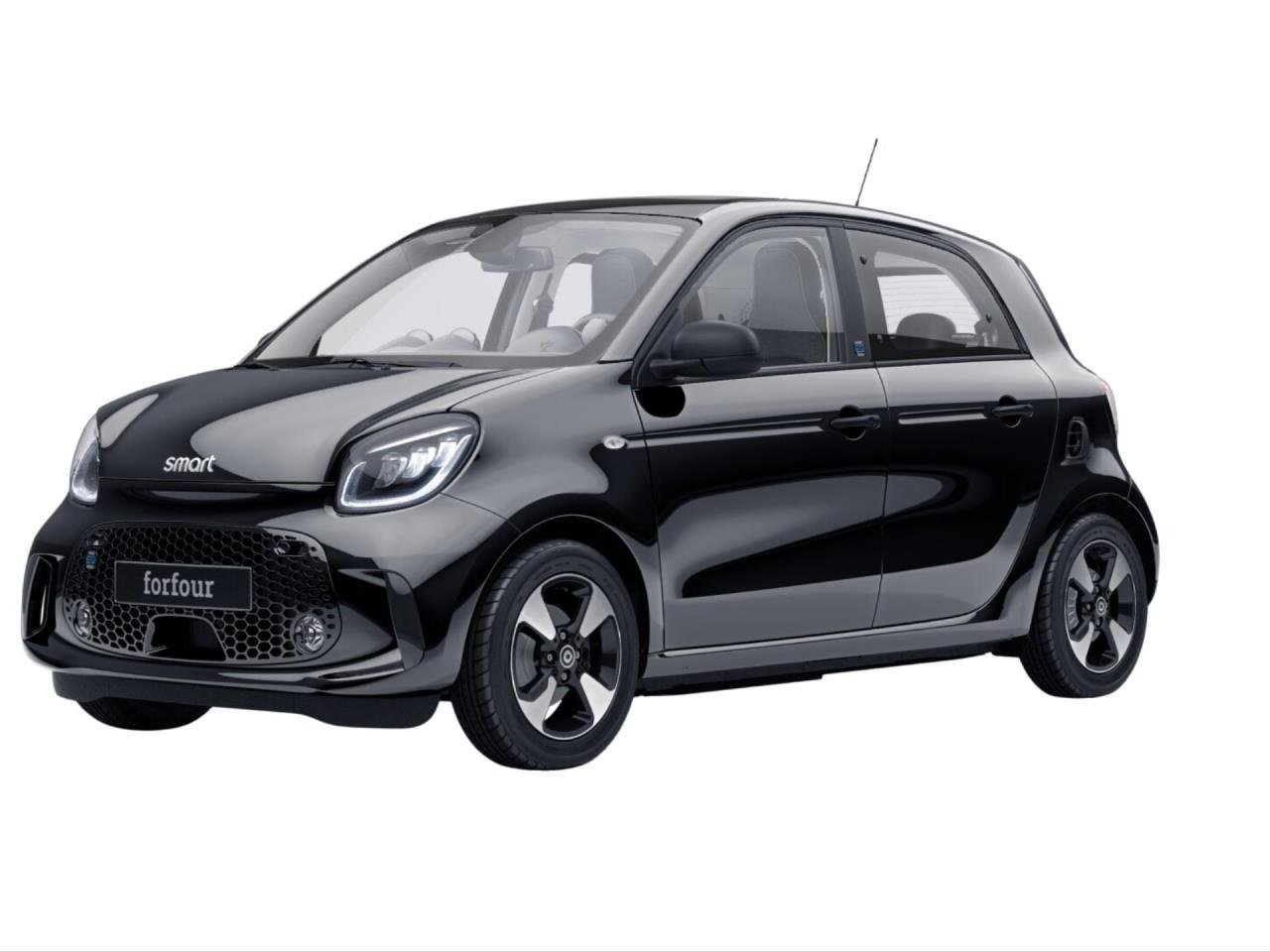 SMART EQ forfour exclusive Panoramadach 22 kW