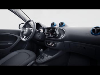 SMART EQ forfour passion plus-Paket Cool&Audio Volldach