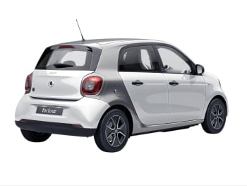 SMART EQ forfour Plus-Paket Volldach Klimaautomatik