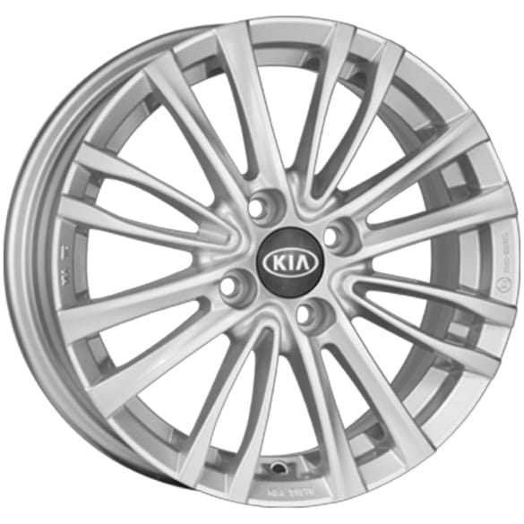 14-inch winter wheels KIA Picanto JA 8-twin-spoke comet silver