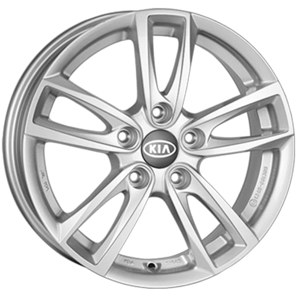 16 inch winter wheels KIA XCeed CD 5-twin-spoke from 2025 Thebe silver