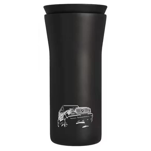 To-Go Becher G-Klasse Edelstahl schwarz 350ml Original Mercedes-Benz