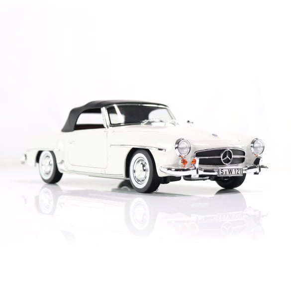 1:18 Modellauto 190 SL Roadster W121 1954-1963 weißgrau Original Mercedes-Benz