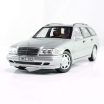 1:18 Modellauto C 200 S202 T-Modell Silber Original Mercedes-Benz | B66040705