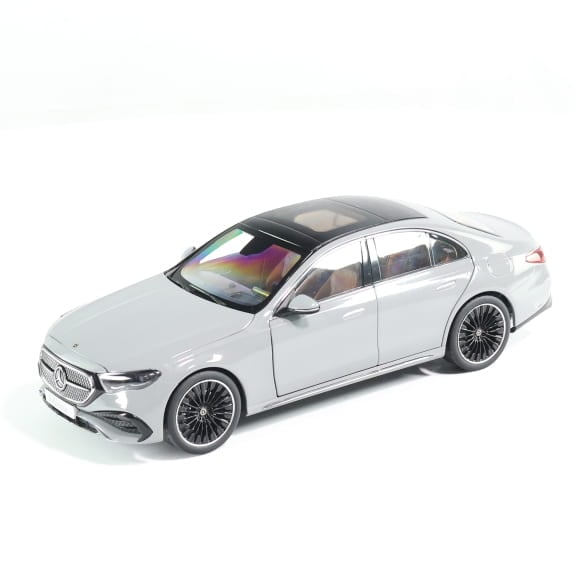 1:18 Modellauto E-Klasse W214 Limousine AMG Line Alpingrau uni Original Mercedes-Benz