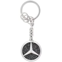 Schlüsselanhänger St. Tropez silber schwarz Original Mercedes-Benz | B66959846