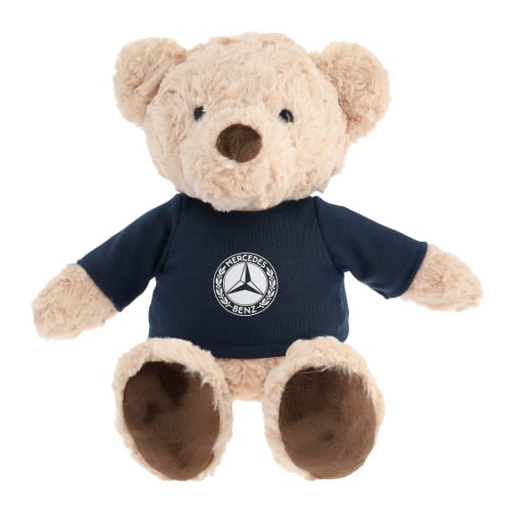 Plush Bear Cuddly Bear Beige with Shirt Genuine Mercedes-Benz