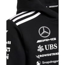 Hoodie kids adidas Mercedes-AMG PETRONAS F1 black | B67998243-47