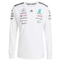 Longsleeve Men's Team adidas Mercedes-AMG Petronas F1 white | B67998183-87