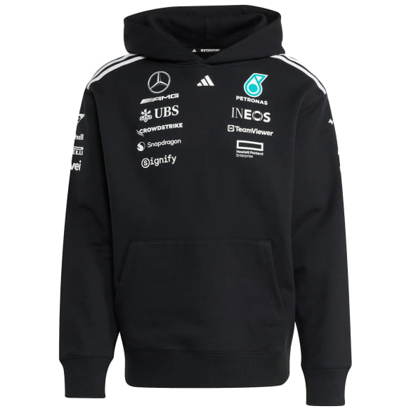 Men's Hoodie Team adidas Mercedes-AMG PETRONAS F1 black