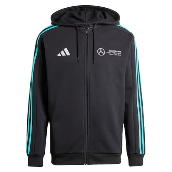 Men's sweat jacket adidas Mercedes-AMG PETRONAS F1 black