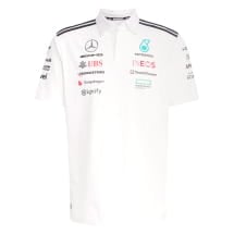 Mens polo shirt Mercedes-AMG PETRONAS F1 Team white | B67998347-K