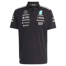 Mens polo shirt Mercedes-AMG PETRONAS F1 Team black | B67998348-K