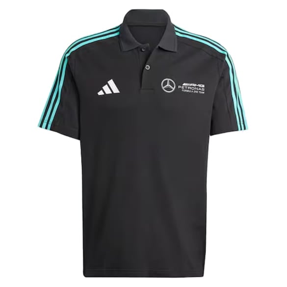 Mens polo shirt adidas Mercedes-AMG PETRONAS F1 black