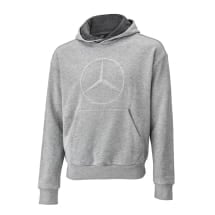 Sweathoodie grey unisex Genuine Mercedes-Benz | B66959783-88