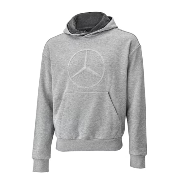 Sweathoodie grey unisex Genuine Mercedes-Benz